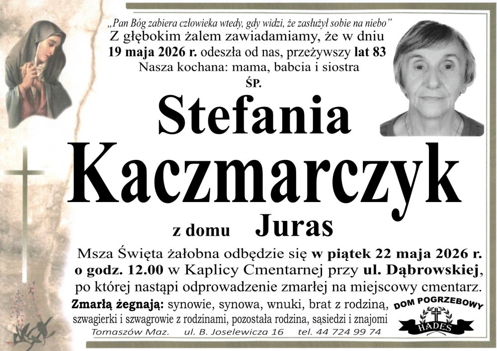 śp. Stefania Kaczmarczyk