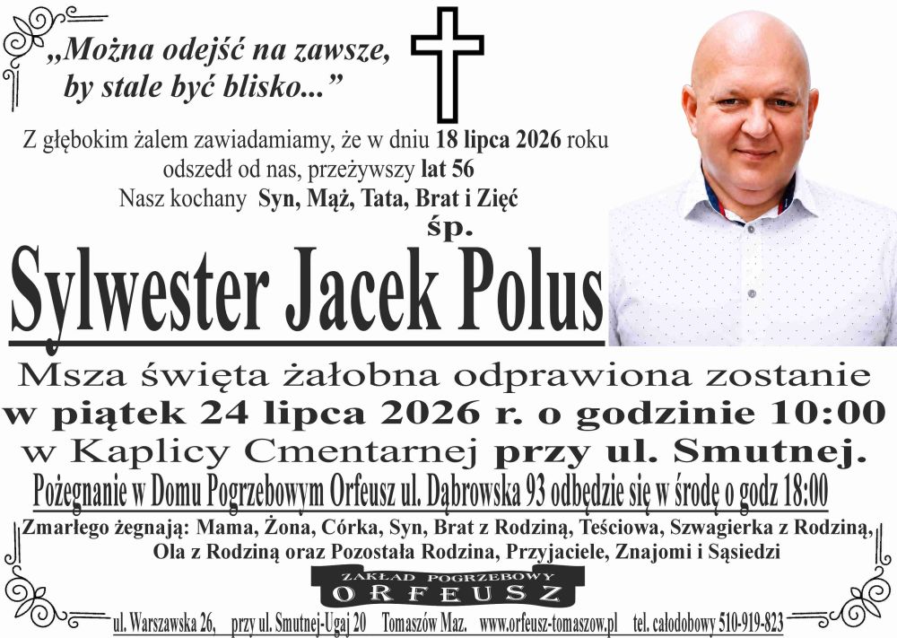 śp. Sylwester Jacek Polus