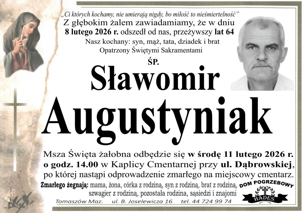 śp. Sławomir Augustyniak