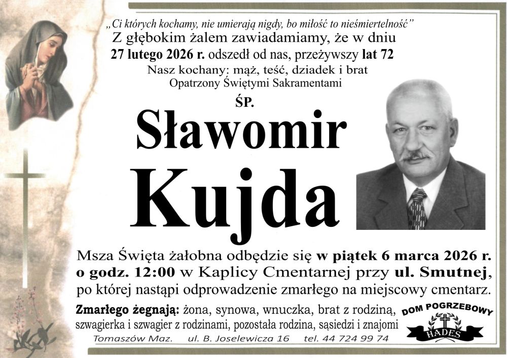 śp. Sławomir Kujda