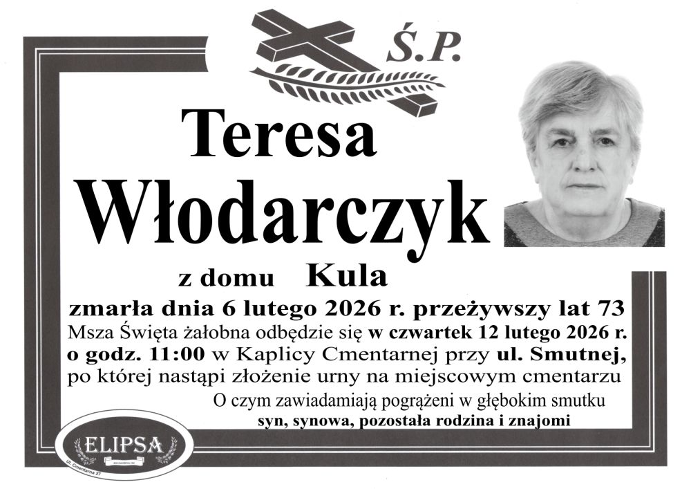 śp. Teresa Włodarczyk