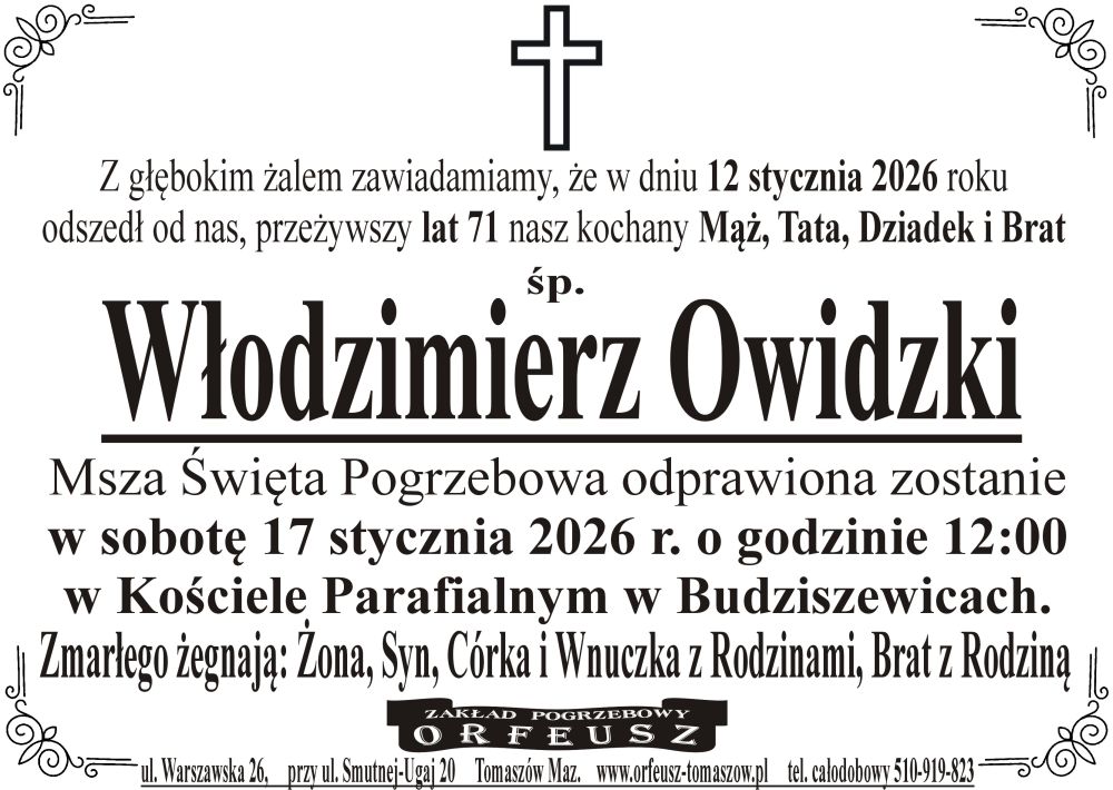 śp. Włodzimierz Owidzki