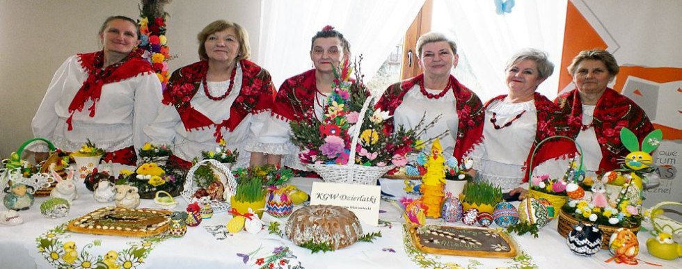 Będkowskie stroiki, jajca oraz świąteczne stoły
