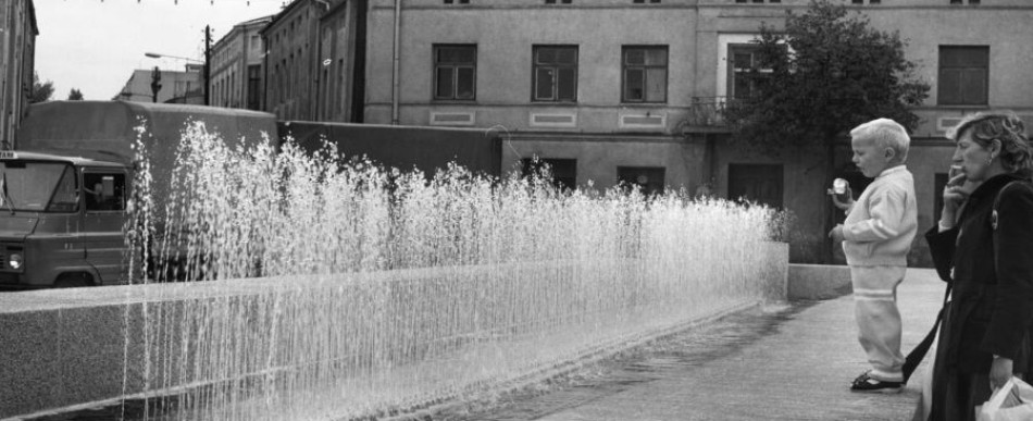 Dawniej fontanny na Placu Kościuszki były całkiem inne i stały w innych miejscach