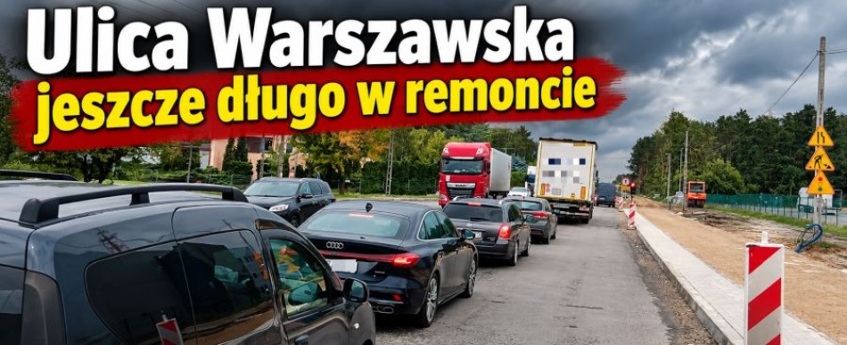 Kiedy skończy się remont przy wjeździe do Tomaszowa Maz?