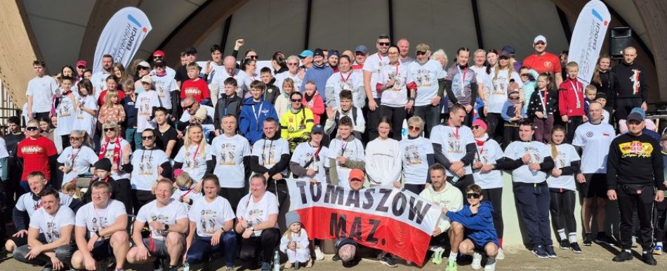 Po biegu było też pamiątkowe zdjęcie